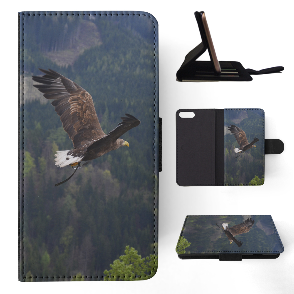 FLIP CASE FOR APPLE IPHONE|COOL BROWN HAWK EAGLE BIRD #19 - Picture 129 of 193