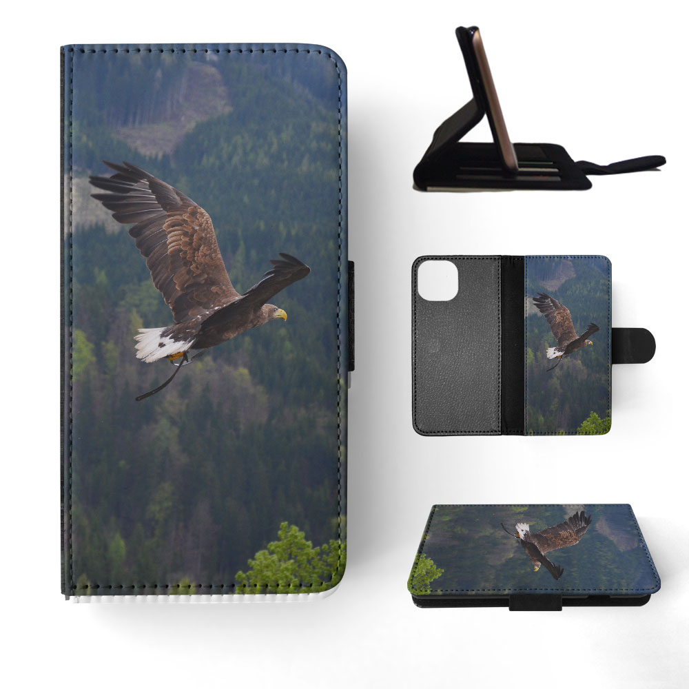 FLIP CASE FOR APPLE IPHONE|COOL BROWN HAWK EAGLE BIRD #19 - Picture 41 of 193