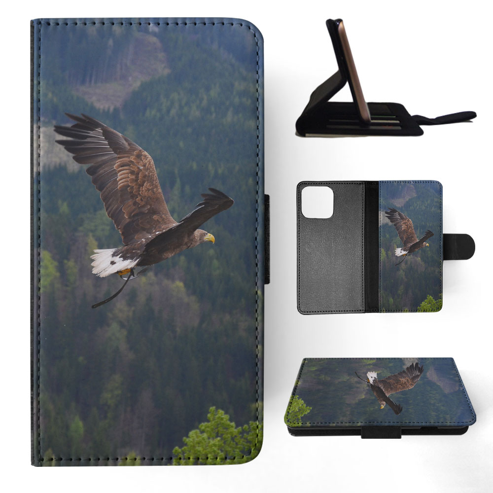 FLIP CASE FOR APPLE IPHONE|COOL BROWN HAWK EAGLE BIRD #19 - Picture 26 of 193