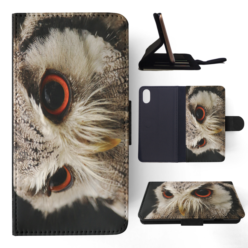 FLIP CASE FOR APPLE IPHONE|CUTE HIPSTER OWL BIRD MYSTIC #8 - Picture 114 of 193