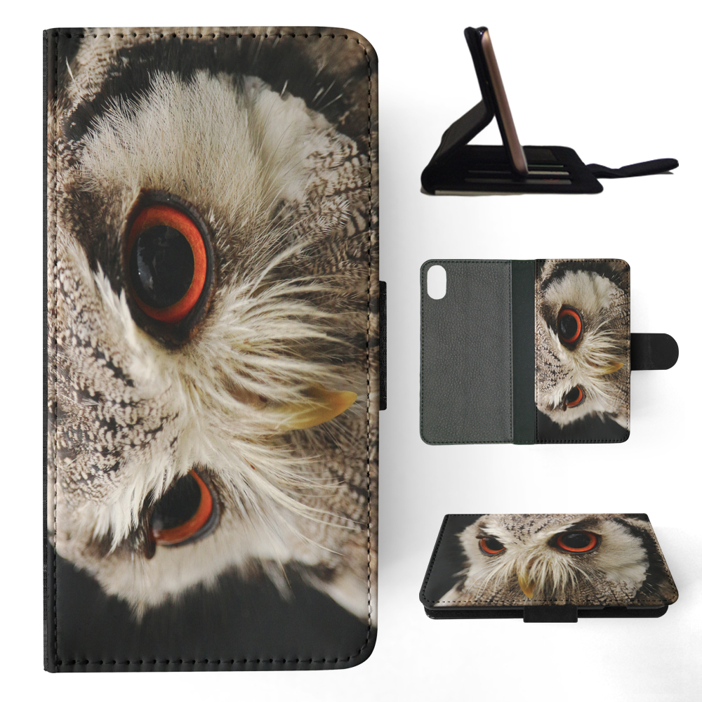 FLIP CASE FOR APPLE IPHONE|CUTE HIPSTER OWL BIRD MYSTIC #8 - Picture 119 of 193