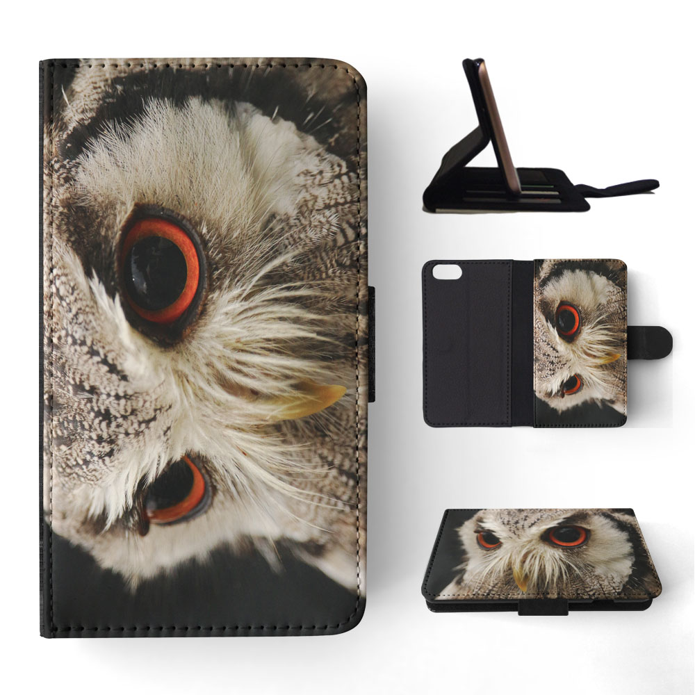 FLIP CASE FOR APPLE IPHONE|CUTE HIPSTER OWL BIRD MYSTIC #8 - Picture 169 of 193