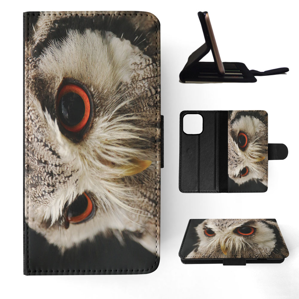 FLIP CASE FOR APPLE IPHONE|CUTE HIPSTER OWL BIRD MYSTIC #8 - Picture 46 of 193