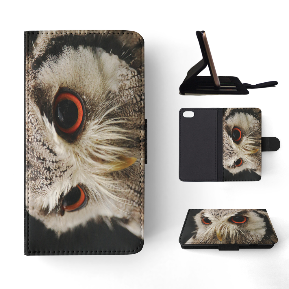 FLIP CASE FOR APPLE IPHONE|CUTE HIPSTER OWL BIRD MYSTIC #8 - Picture 134 of 193