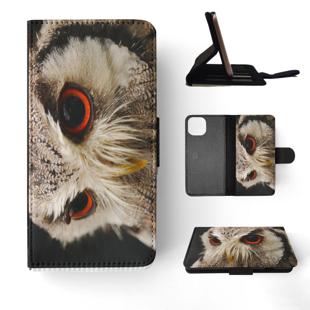 FLIP CASE FOR APPLE IPHONE|CUTE HIPSTER OWL BIRD MYSTIC #8 - Picture 41 of 193