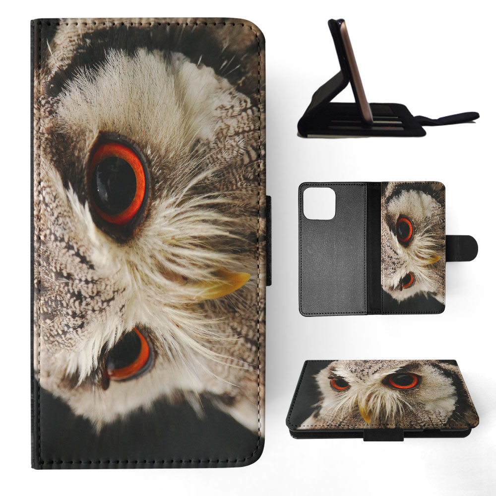 FLIP CASE FOR APPLE IPHONE|CUTE HIPSTER OWL BIRD MYSTIC #8 - Picture 26 of 193