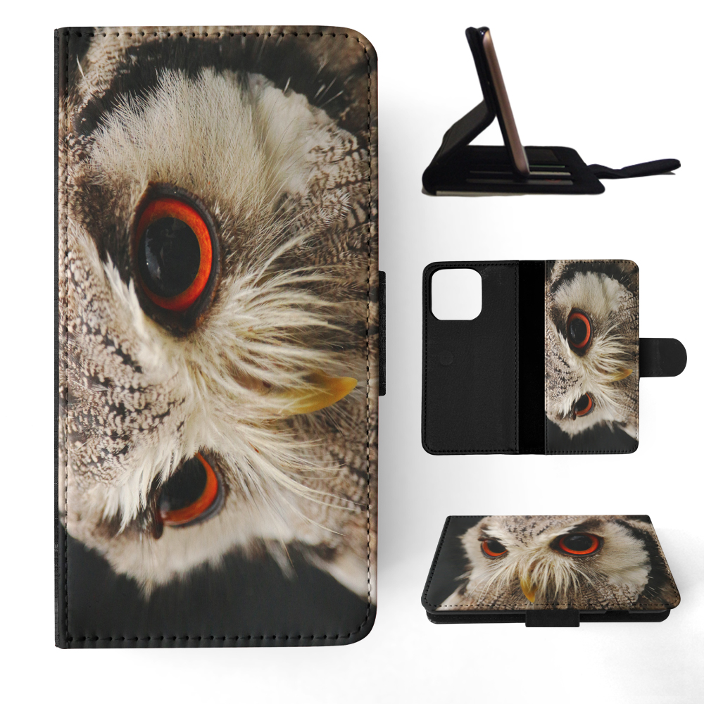 FLIP CASE FOR APPLE IPHONE|CUTE HIPSTER OWL BIRD MYSTIC #8 - Picture 11 of 193