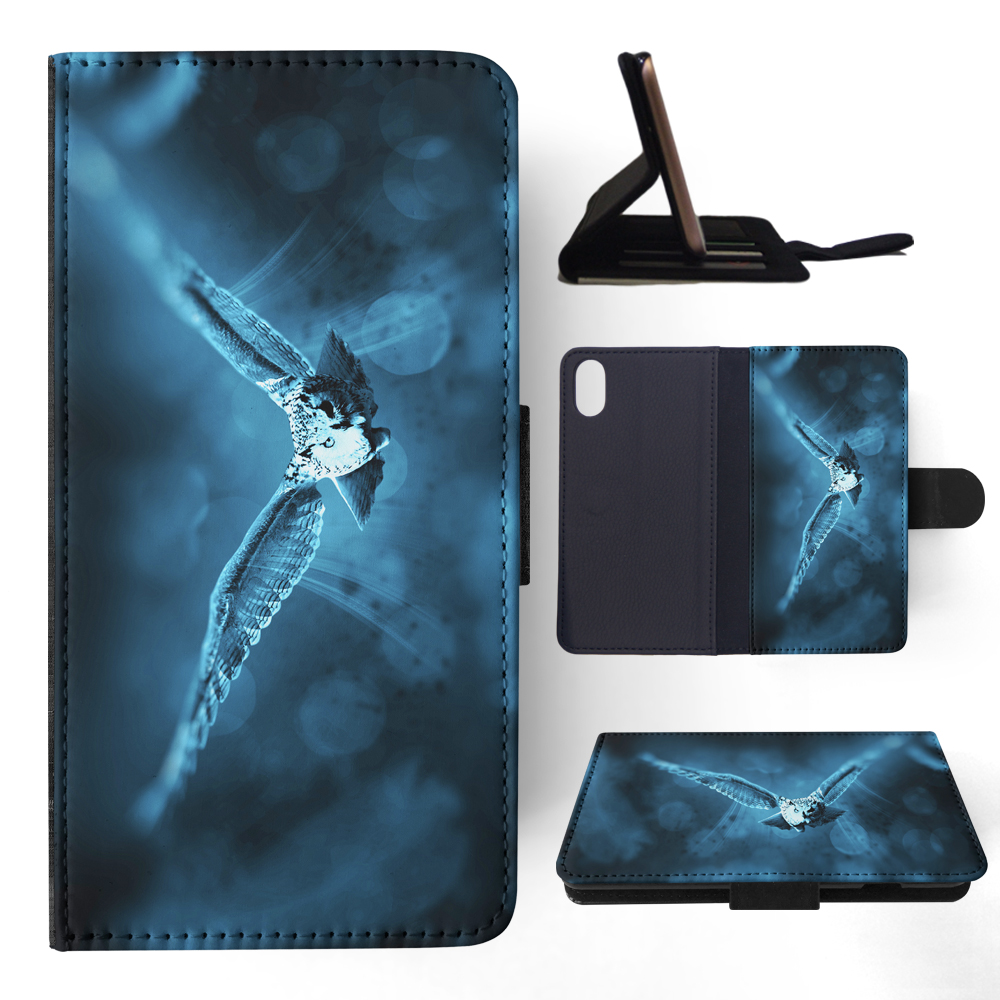 FLIP CASE FOR APPLE IPHONE|CUTE HIPSTER OWL BIRD MYSTIC #9 - Picture 114 of 193