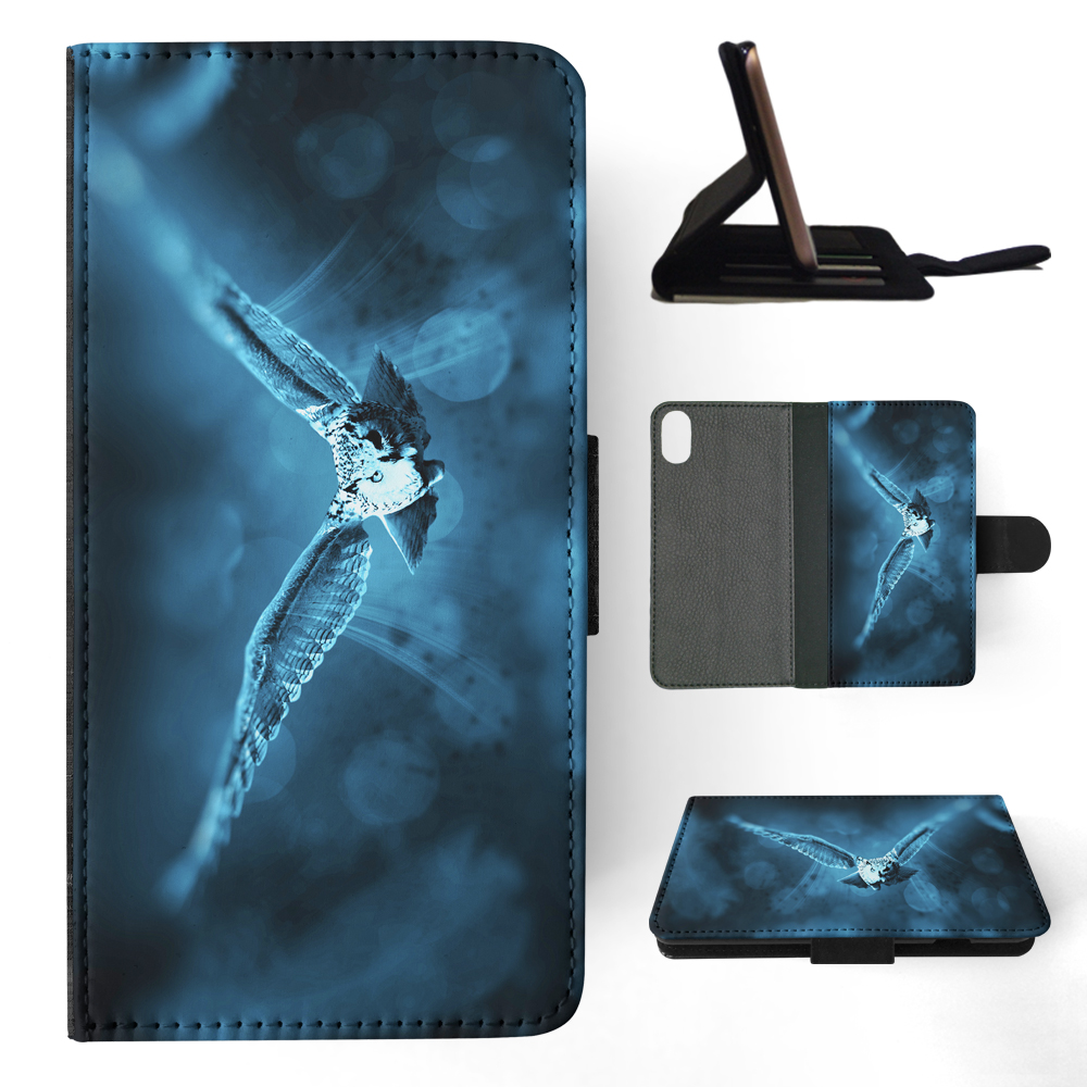 FLIP CASE FOR APPLE IPHONE|CUTE HIPSTER OWL BIRD MYSTIC #9 - Picture 119 of 193