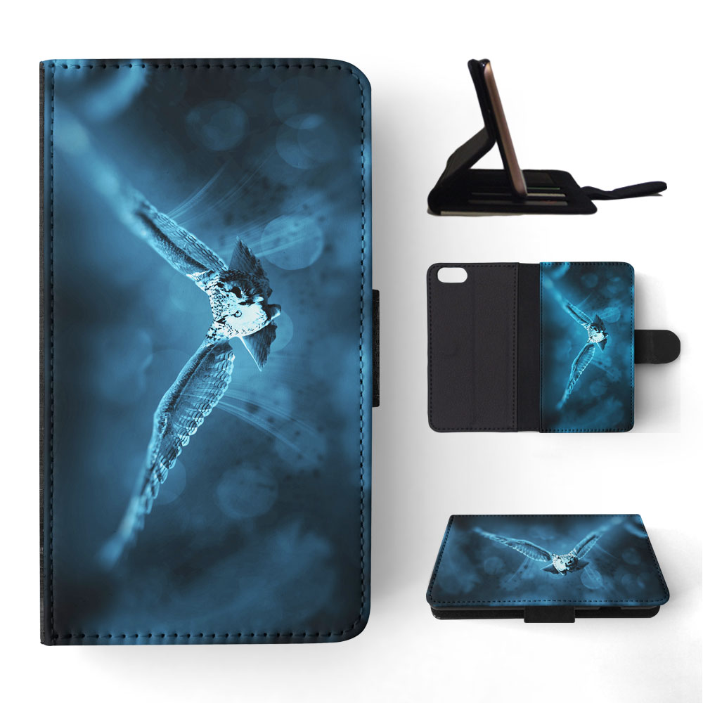 FLIP CASE FOR APPLE IPHONE|CUTE HIPSTER OWL BIRD MYSTIC #9 - Picture 169 of 193