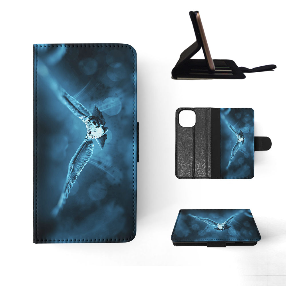 FLIP CASE FOR APPLE IPHONE|CUTE HIPSTER OWL BIRD MYSTIC #9 - Picture 81 of 193