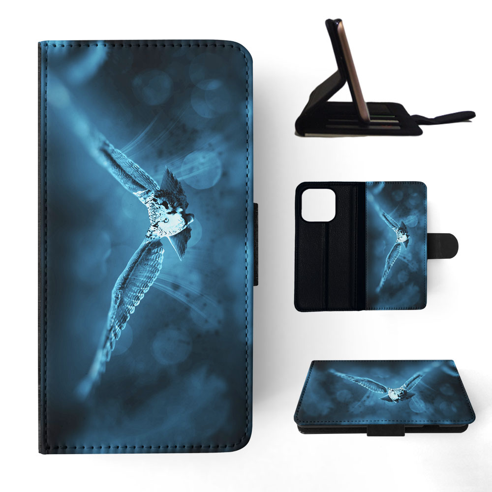 FLIP CASE FOR APPLE IPHONE|CUTE HIPSTER OWL BIRD MYSTIC #9 - Picture 71 of 193