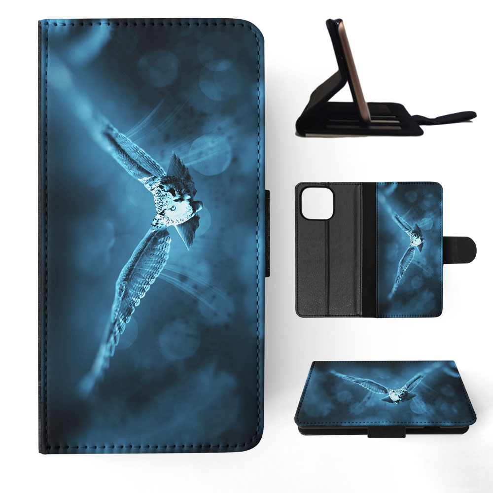 FLIP CASE FOR APPLE IPHONE|CUTE HIPSTER OWL BIRD MYSTIC #9 - Picture 66 of 193
