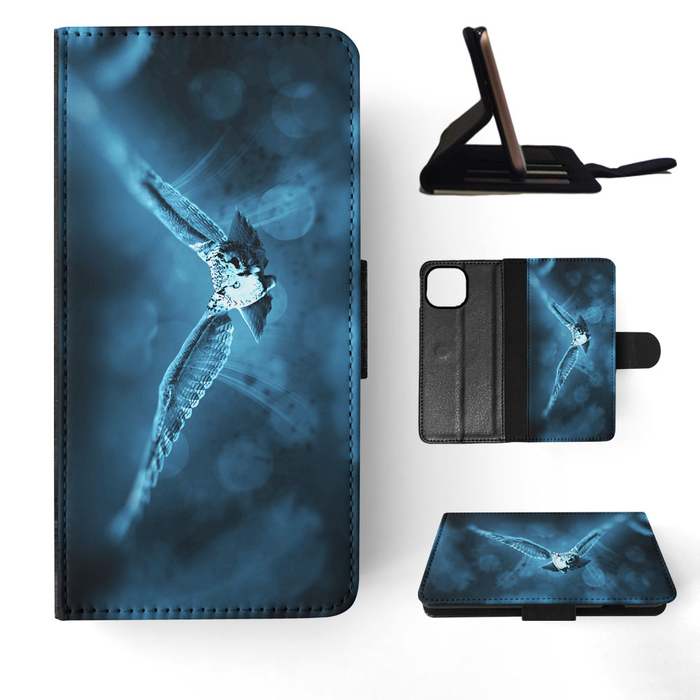 FLIP CASE FOR APPLE IPHONE|CUTE HIPSTER OWL BIRD MYSTIC #9 - Picture 61 of 193