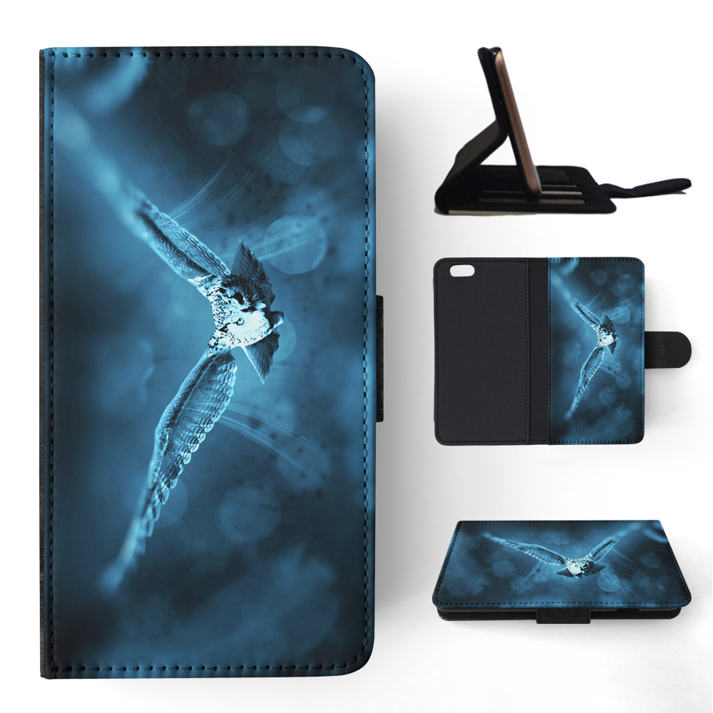 FLIP CASE FOR APPLE IPHONE|CUTE HIPSTER OWL BIRD MYSTIC #9 - Picture 159 of 193