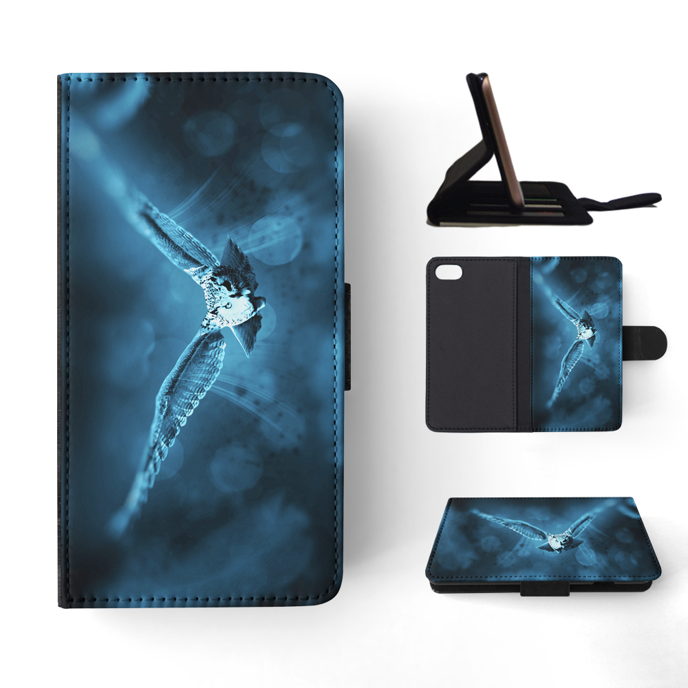FLIP CASE FOR APPLE IPHONE|CUTE HIPSTER OWL BIRD MYSTIC #9 - Picture 134 of 193