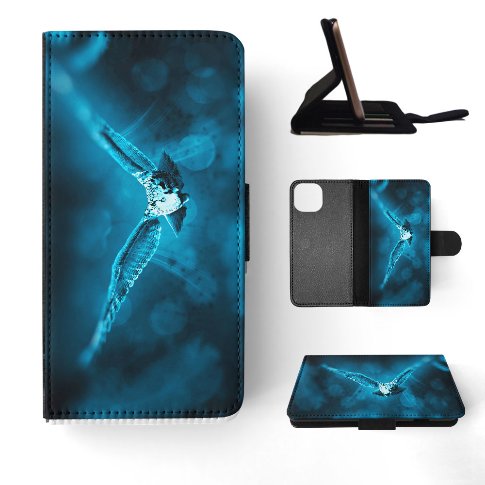 FLIP CASE FOR APPLE IPHONE|CUTE HIPSTER OWL BIRD MYSTIC #9 - Picture 41 of 193