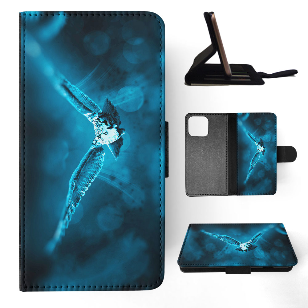 FLIP CASE FOR APPLE IPHONE|CUTE HIPSTER OWL BIRD MYSTIC #9 - Picture 26 of 193