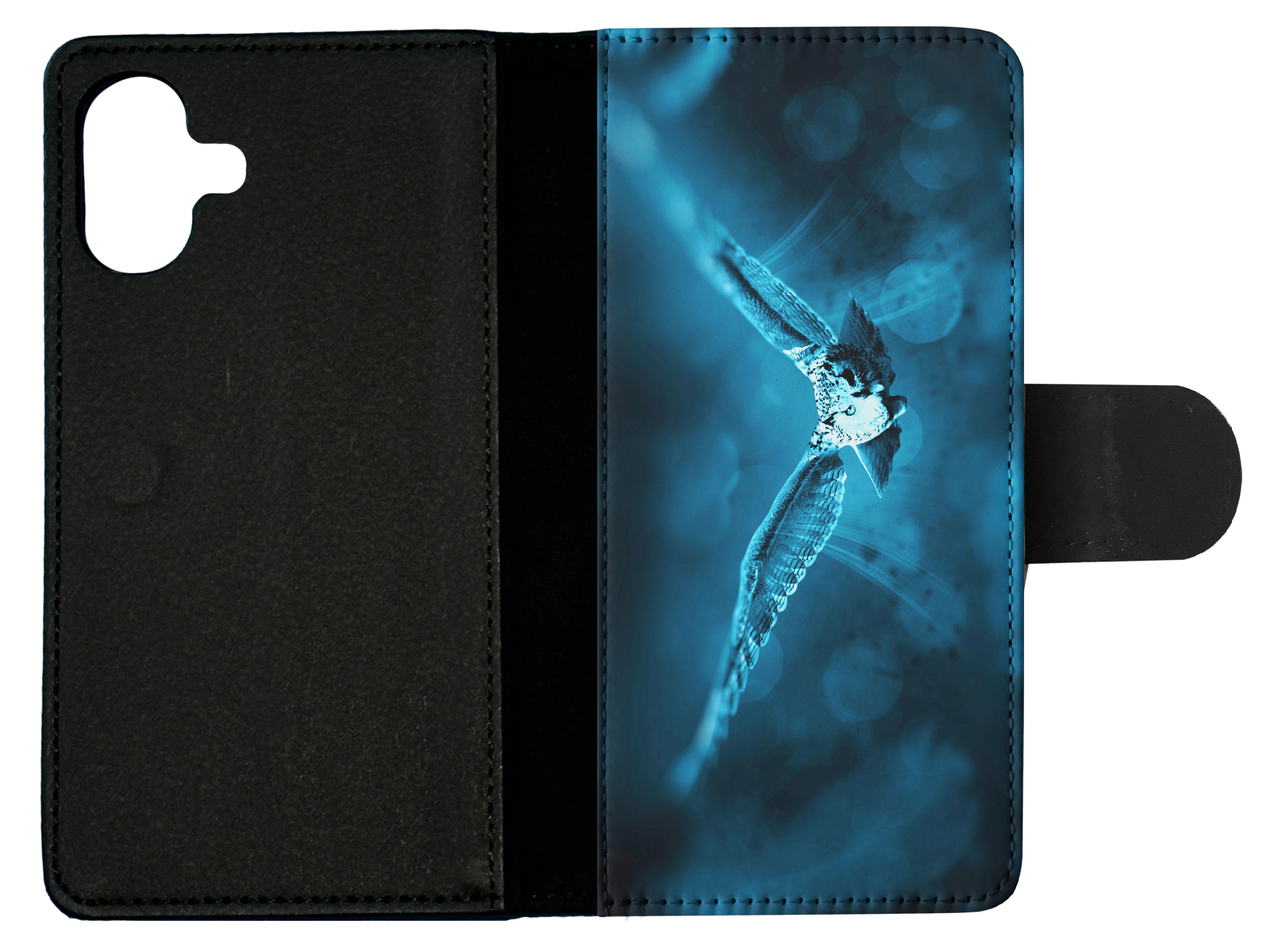 FLIP CASE FOR APPLE IPHONE|CUTE HIPSTER OWL BIRD MYSTIC #9 - Picture 19 of 193