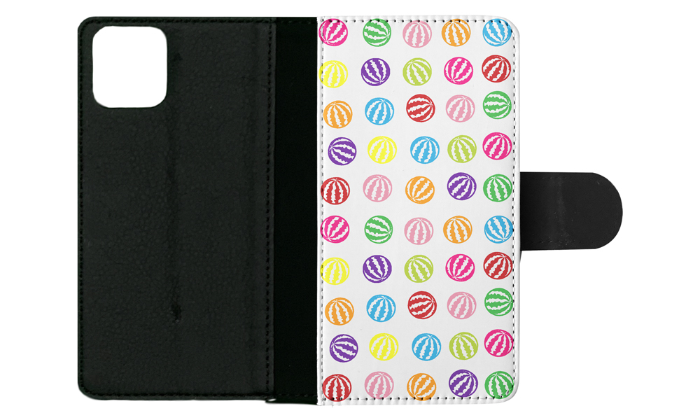 FLIP CASE FOR APPLE IPHONE|RAINBOW WATERMELON PATTERN #1 - Imagen 102 de 193