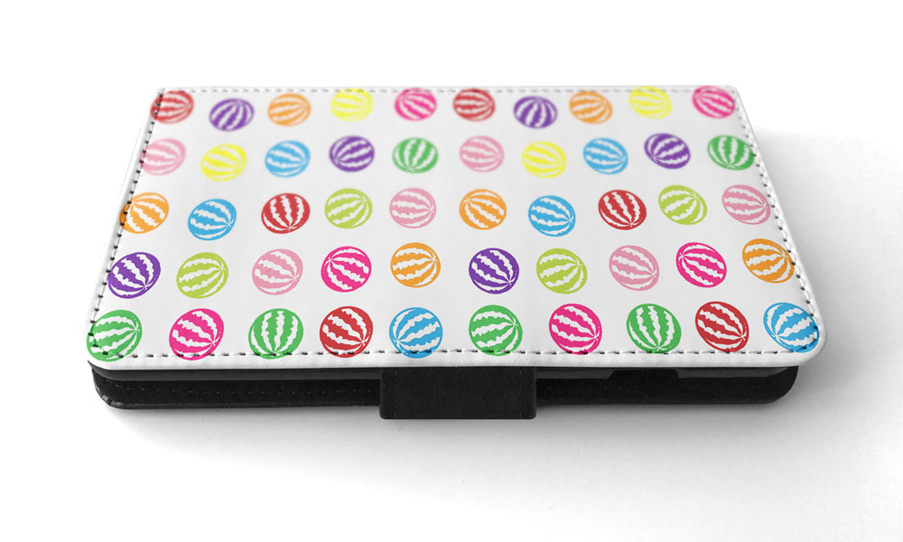 FLIP CASE FOR APPLE IPHONE|RAINBOW WATERMELON PATTERN #1 - Imagen 171 de 193