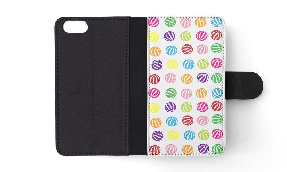 FLIP CASE FOR APPLE IPHONE|RAINBOW WATERMELON PATTERN #1 - Imagen 172 de 193