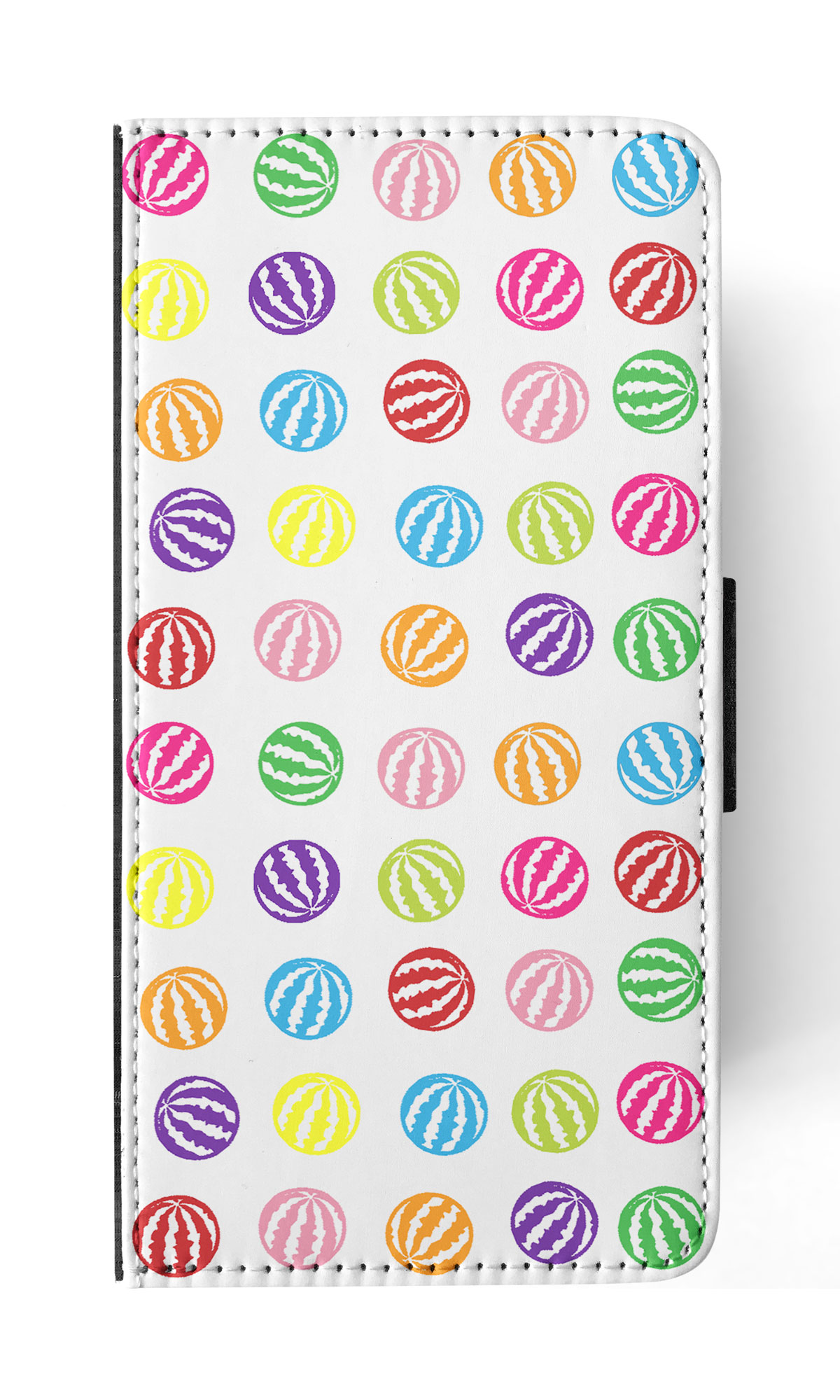 FLIP CASE FOR APPLE IPHONE|RAINBOW WATERMELON PATTERN #1 - Imagen 52 de 193