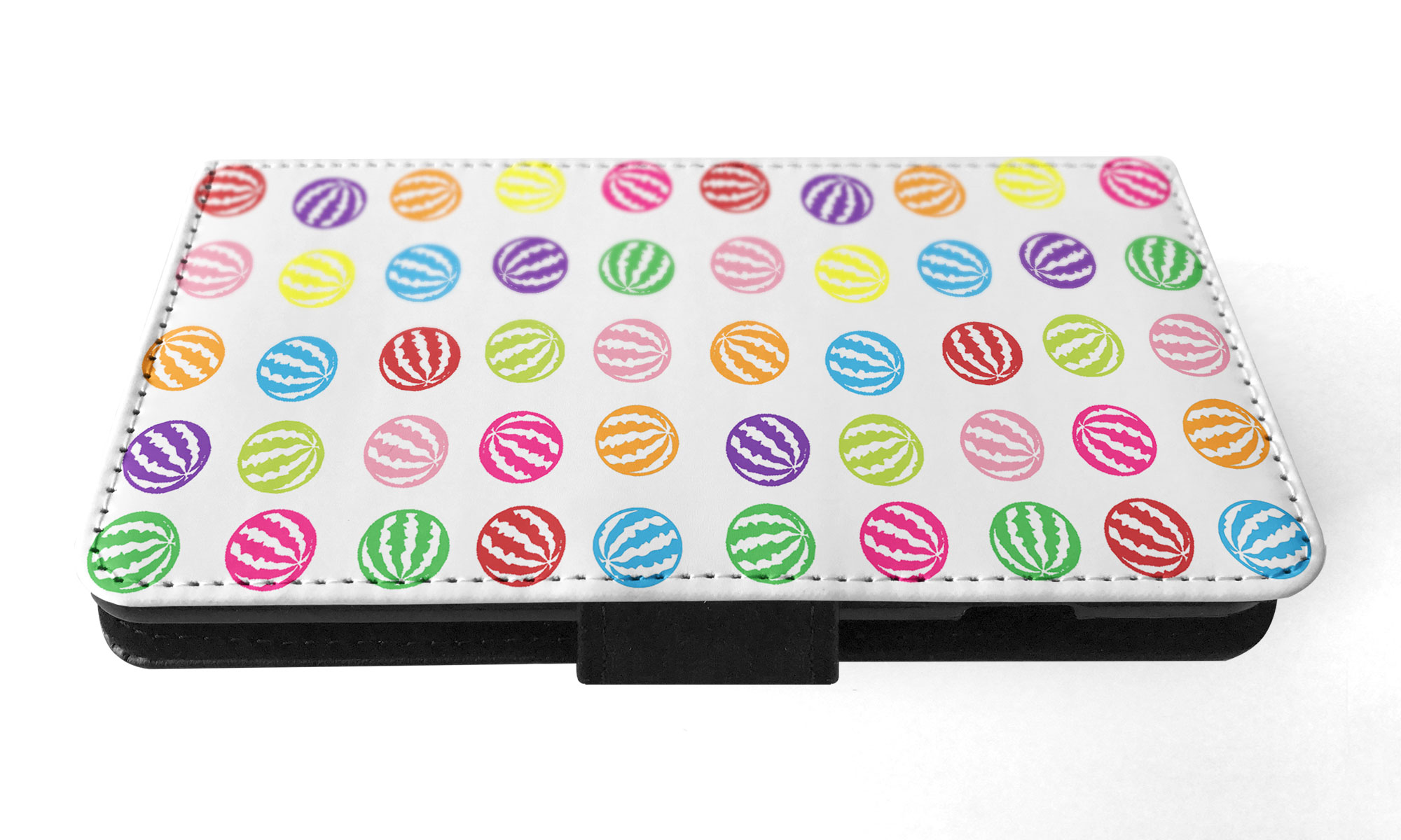 FLIP CASE FOR APPLE IPHONE|RAINBOW WATERMELON PATTERN #1 - Imagen 48 de 193