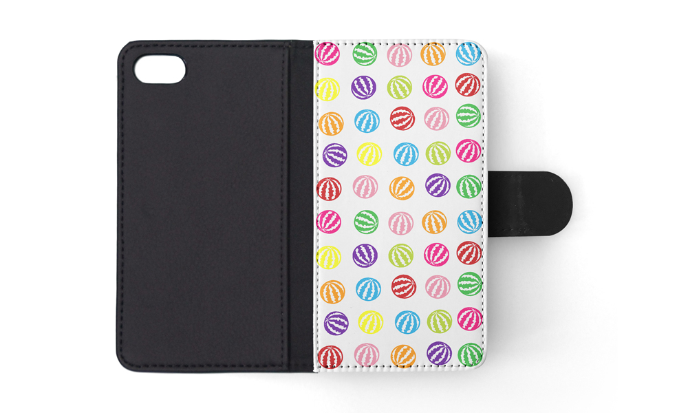 FLIP CASE FOR APPLE IPHONE|RAINBOW WATERMELON PATTERN #1 - Imagen 137 de 193