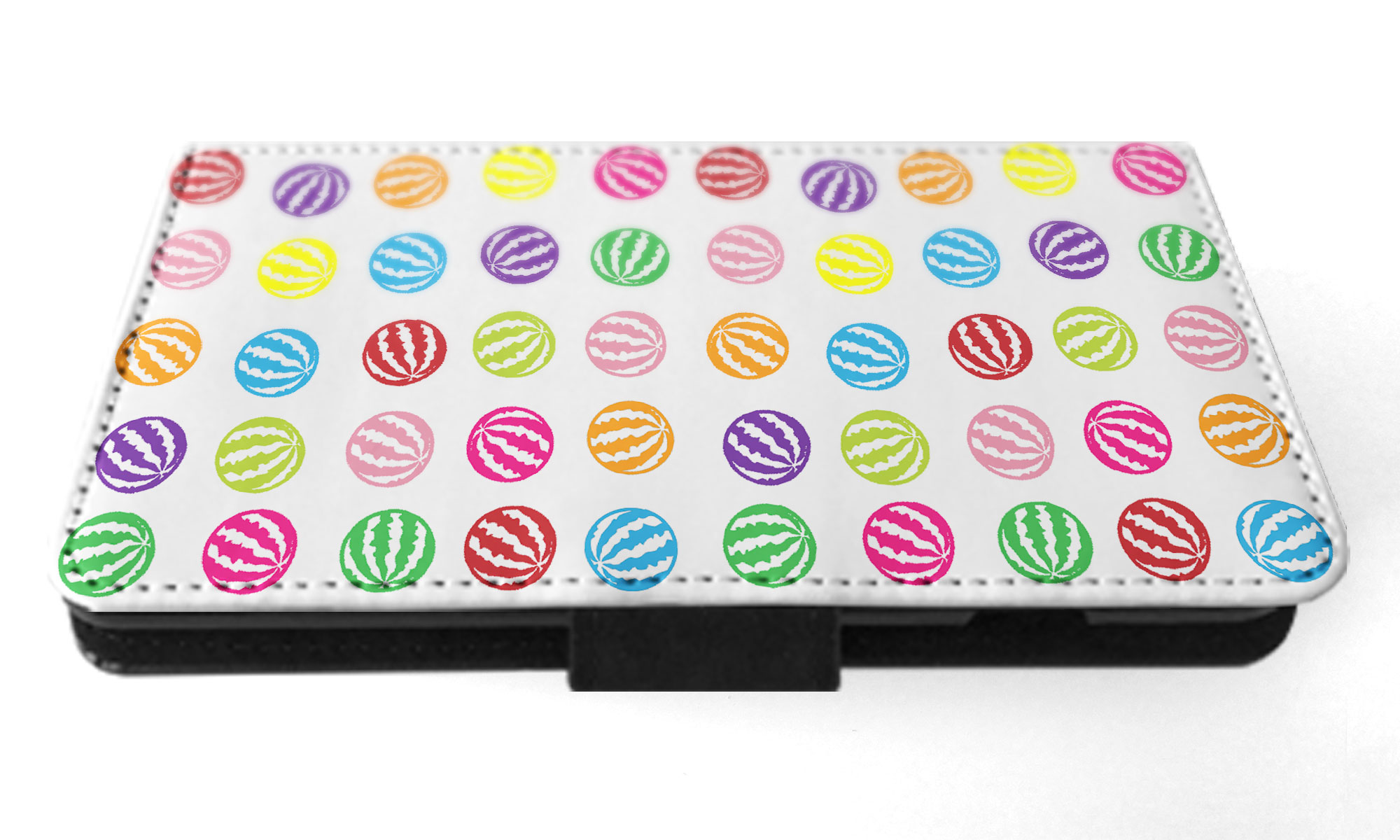 FLIP CASE FOR APPLE IPHONE|RAINBOW WATERMELON PATTERN #1 - Imagen 28 de 193