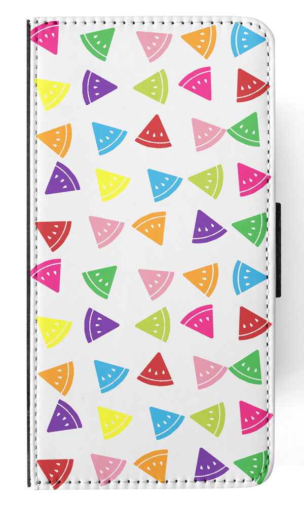FLIP CASE FOR APPLE IPHONE|RAINBOW WATERMELON PATTERN #2 - Picture 115 of 193