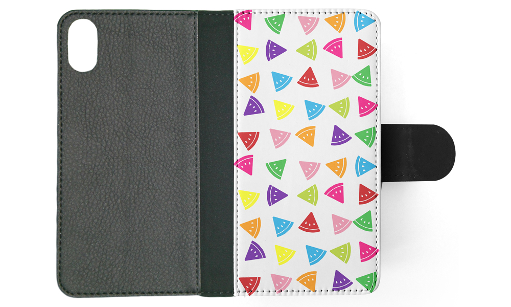 FLIP CASE FOR APPLE IPHONE|RAINBOW WATERMELON PATTERN #2 - Picture 122 of 193