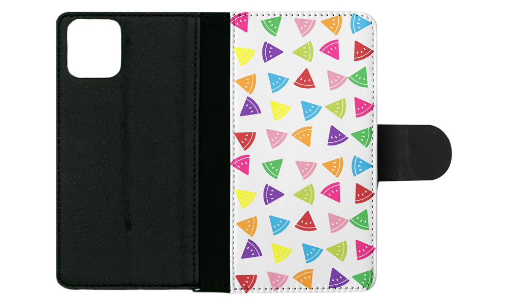 FLIP CASE FOR APPLE IPHONE|RAINBOW WATERMELON PATTERN #2 - Picture 102 of 193