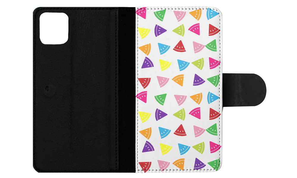 FLIP CASE FOR APPLE IPHONE|RAINBOW WATERMELON PATTERN #2 - Picture 97 of 193