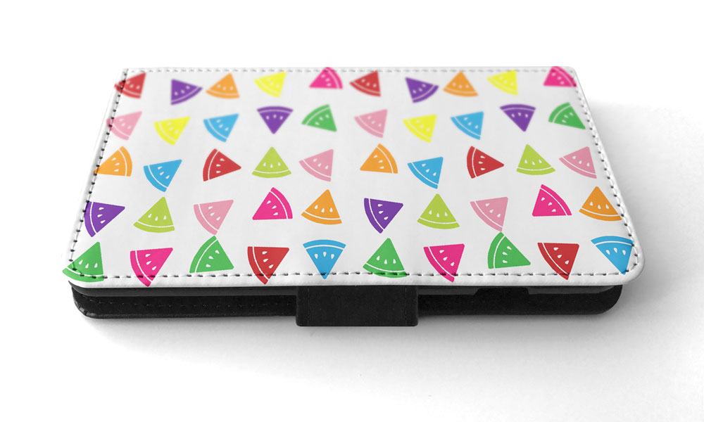 FLIP CASE FOR APPLE IPHONE|RAINBOW WATERMELON PATTERN #2 - Picture 171 of 193