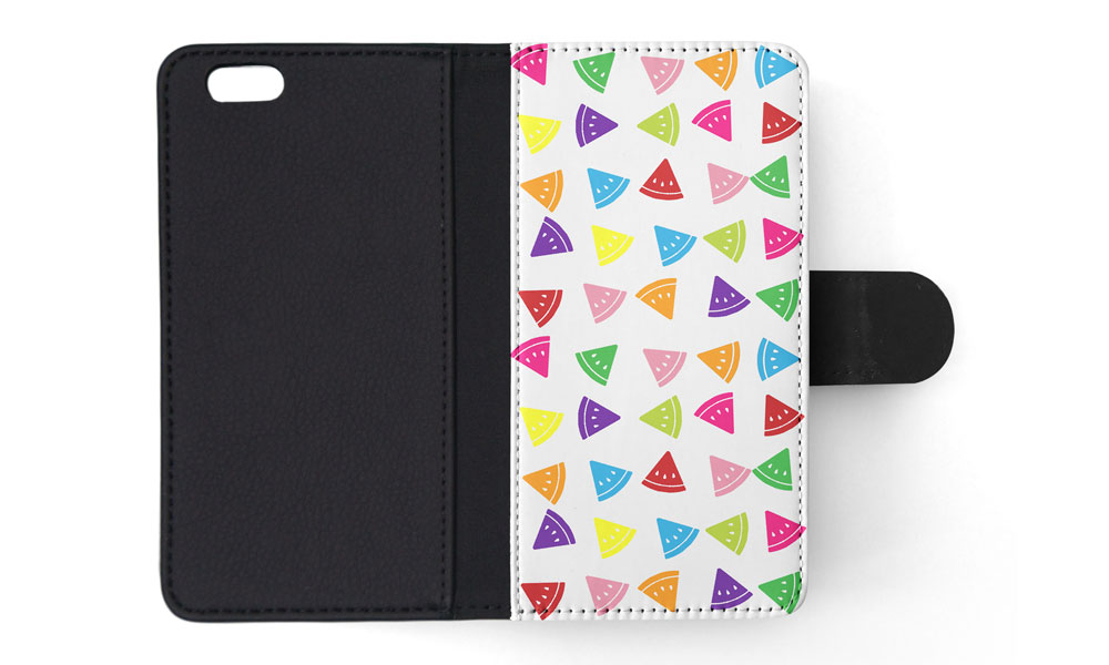 FLIP CASE FOR APPLE IPHONE|RAINBOW WATERMELON PATTERN #2 - Picture 162 of 193