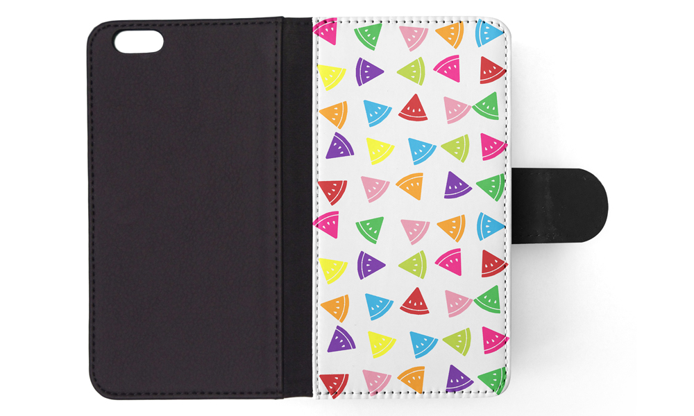 FLIP CASE FOR APPLE IPHONE|RAINBOW WATERMELON PATTERN #2 - Picture 152 of 193