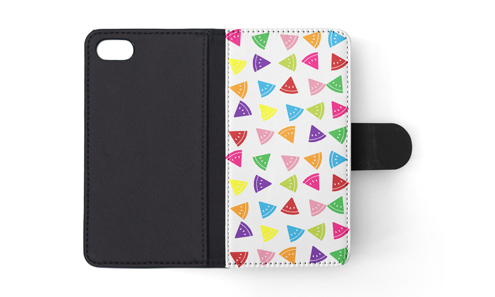 FLIP CASE FOR APPLE IPHONE|RAINBOW WATERMELON PATTERN #2 - Picture 137 of 193