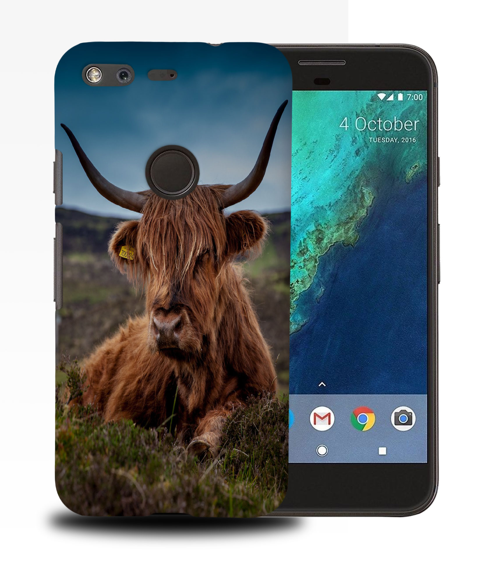 FUNDA FUNDA PARA GOOGLE PIXEL|BULL YAK BISON TAURUS VACA 9 - Imagen 11 de 11