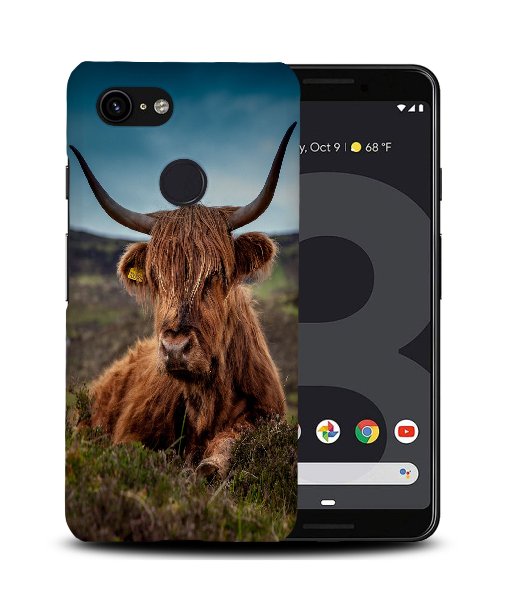 FUNDA FUNDA PARA GOOGLE PIXEL|BULL YAK BISON TAURUS VACA 9 - Imagen 7 de 11