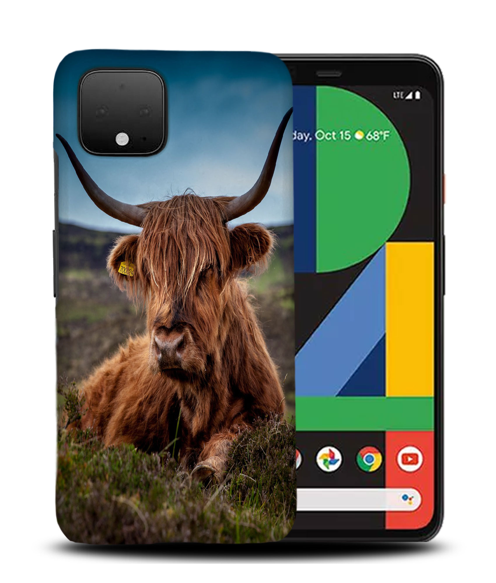FUNDA FUNDA PARA GOOGLE PIXEL|BULL YAK BISON TAURUS VACA 9 - Imagen 5 de 11