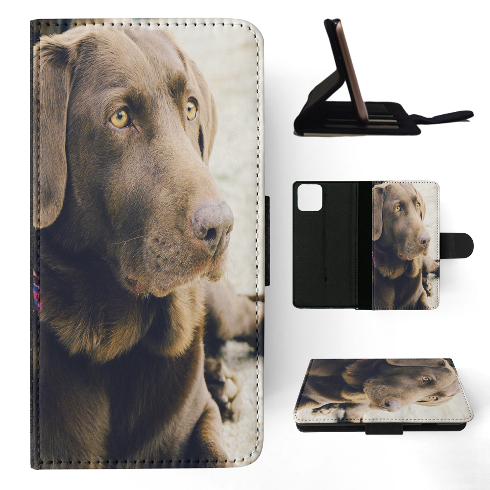 FLIP CASE FOR APPLE IPHONE|CUTE ADORABLE LABRADOR DOG #13 - Picture 99 of 193