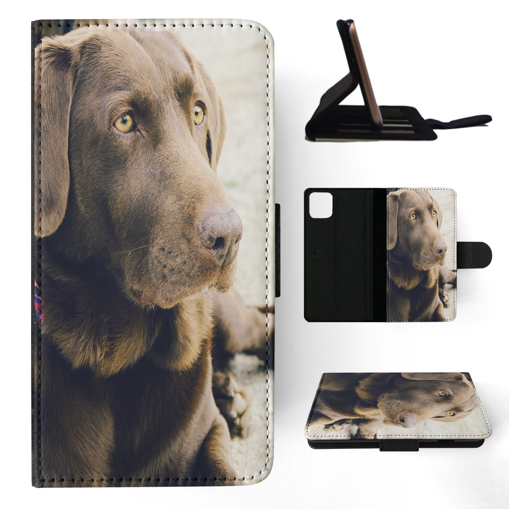 FLIP CASE FOR APPLE IPHONE|CUTE ADORABLE LABRADOR DOG #13 - Picture 94 of 193