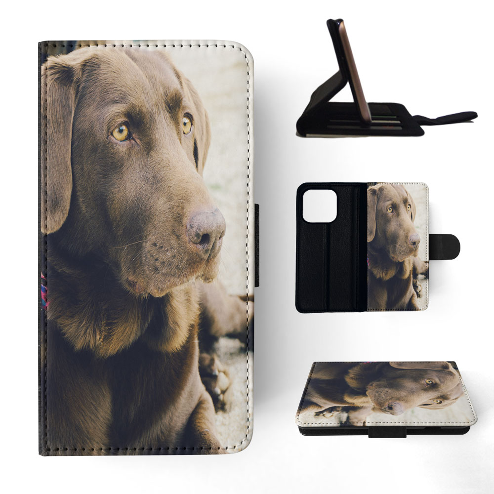 FLIP CASE FOR APPLE IPHONE|CUTE ADORABLE LABRADOR DOG #13 - Picture 71 of 193