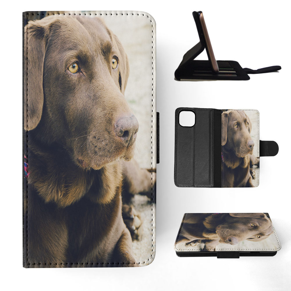FLIP CASE FOR APPLE IPHONE|CUTE ADORABLE LABRADOR DOG #13 - Picture 56 of 193