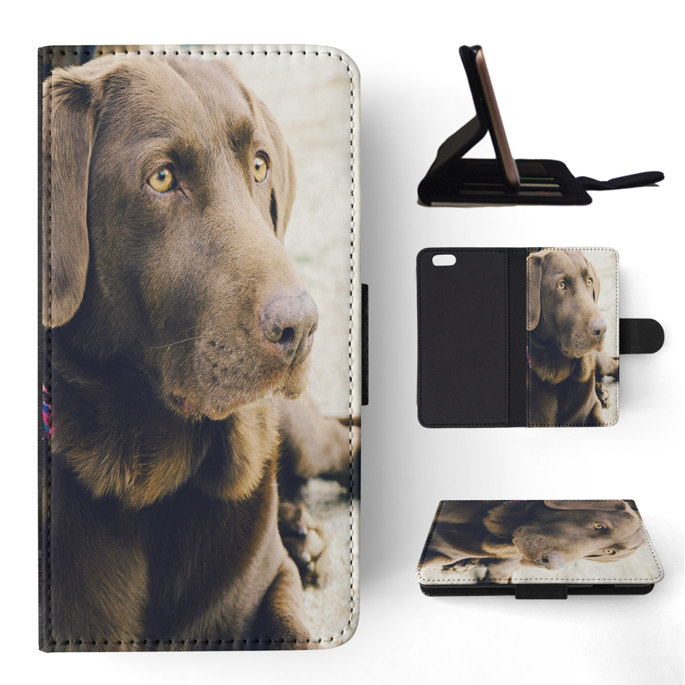 FLIP CASE FOR APPLE IPHONE|CUTE ADORABLE LABRADOR DOG #13 - Picture 159 of 193