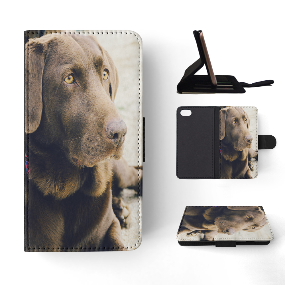FLIP CASE FOR APPLE IPHONE|CUTE ADORABLE LABRADOR DOG #13 - Picture 134 of 193