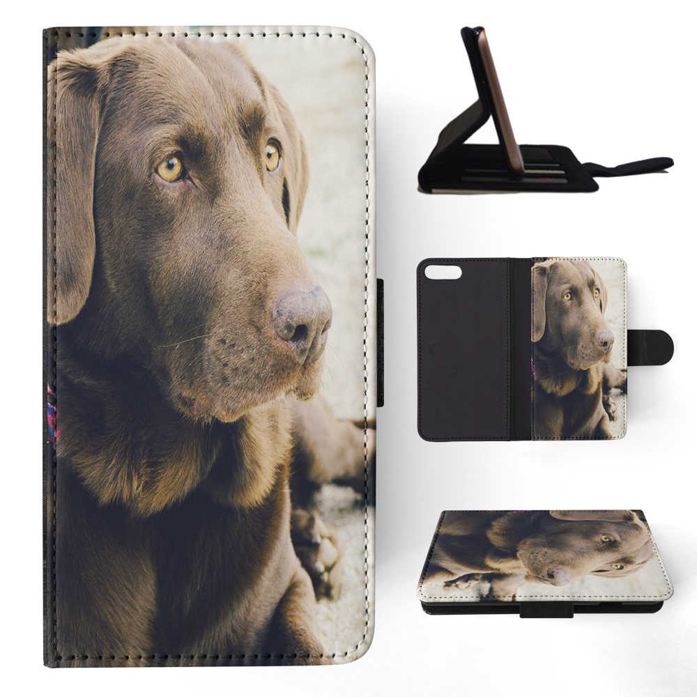 FLIP CASE FOR APPLE IPHONE|CUTE ADORABLE LABRADOR DOG #13 - Picture 129 of 193