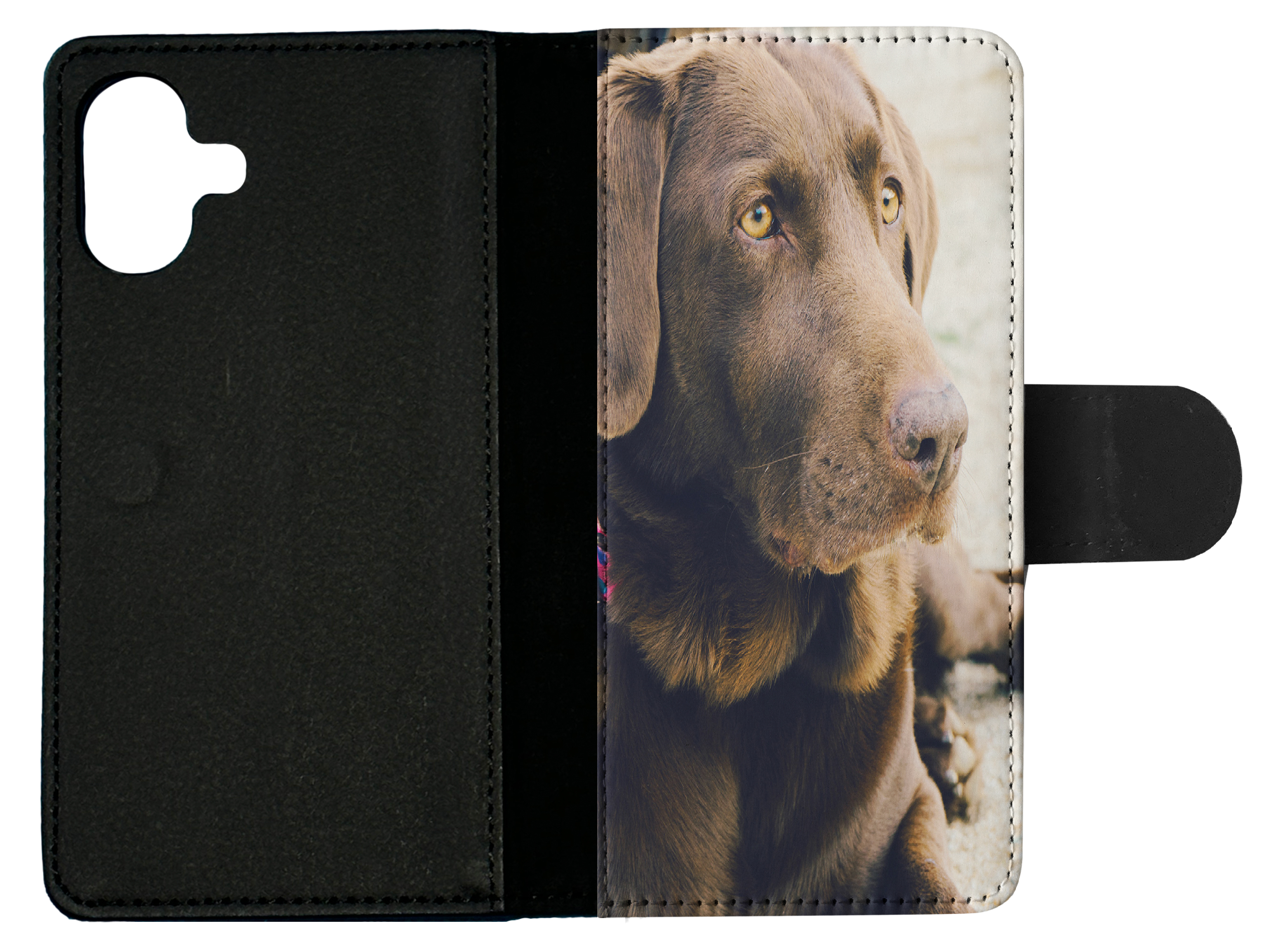 FLIP CASE FOR APPLE IPHONE|CUTE ADORABLE LABRADOR DOG #13 - Picture 19 of 193