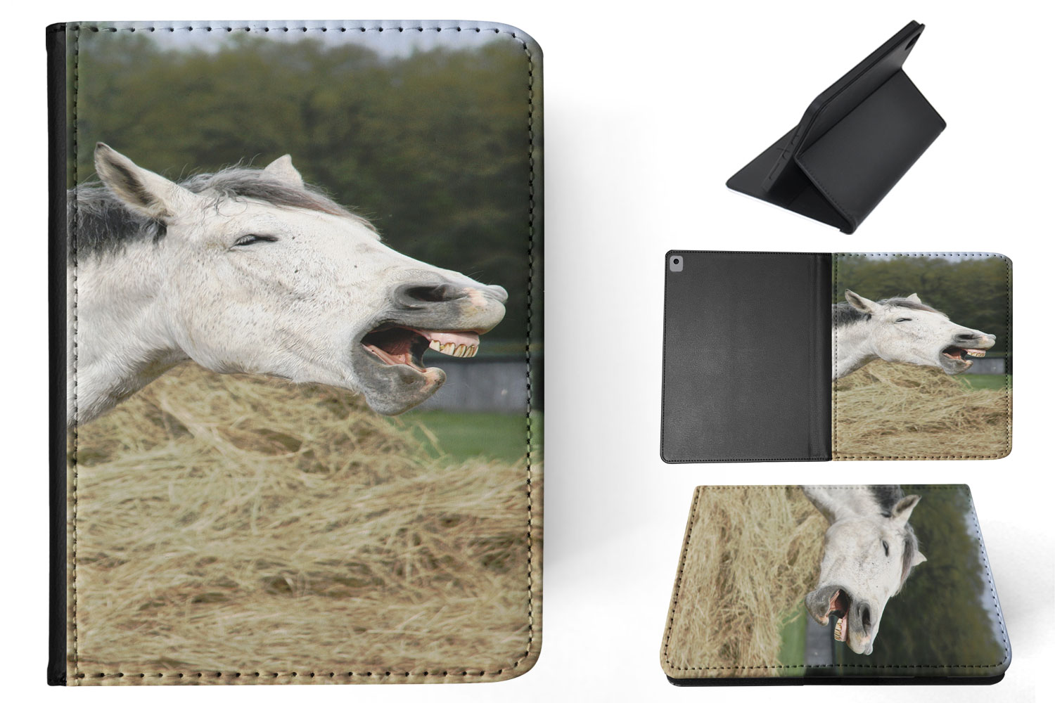 FUNDA FUNDA PARA IPAD DE APPLE|DIVERTIDO MAJESTUOSO CABALLO ANIMAL 12 - Imagen 21 de 55